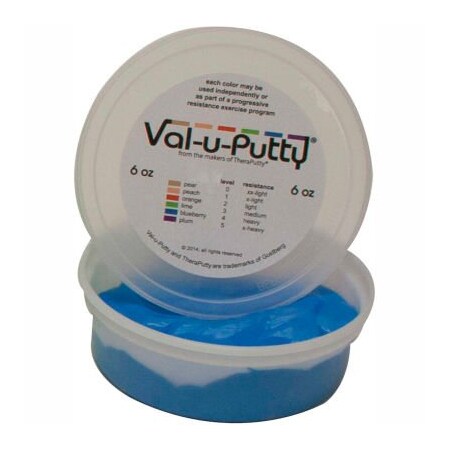 Fabrication Enterprises Val-u-Putty Exercise Putty, Blueberry, Firm, 6 Ounce 743178